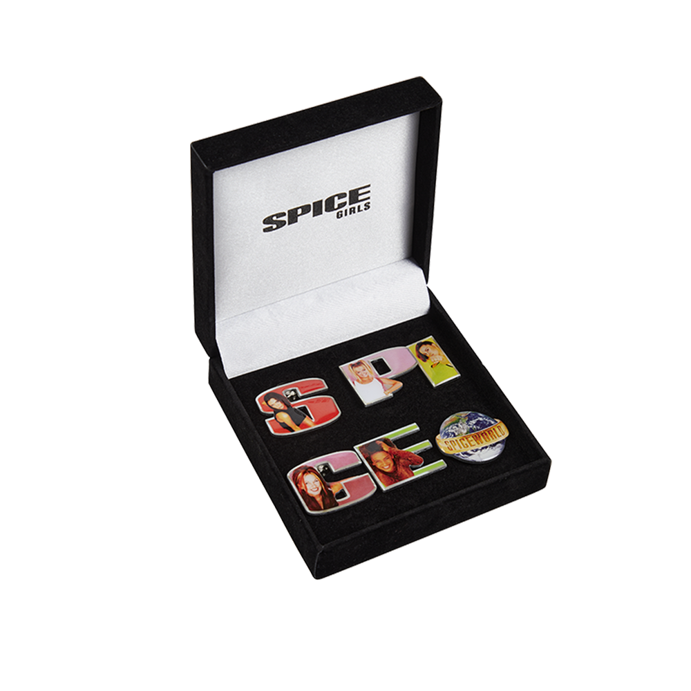 Spice Girls Pin Badge Set
