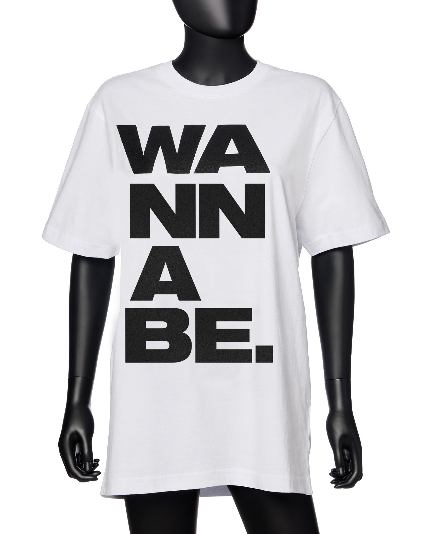 Wannabe Oversized T-Shirt Mannequin Front