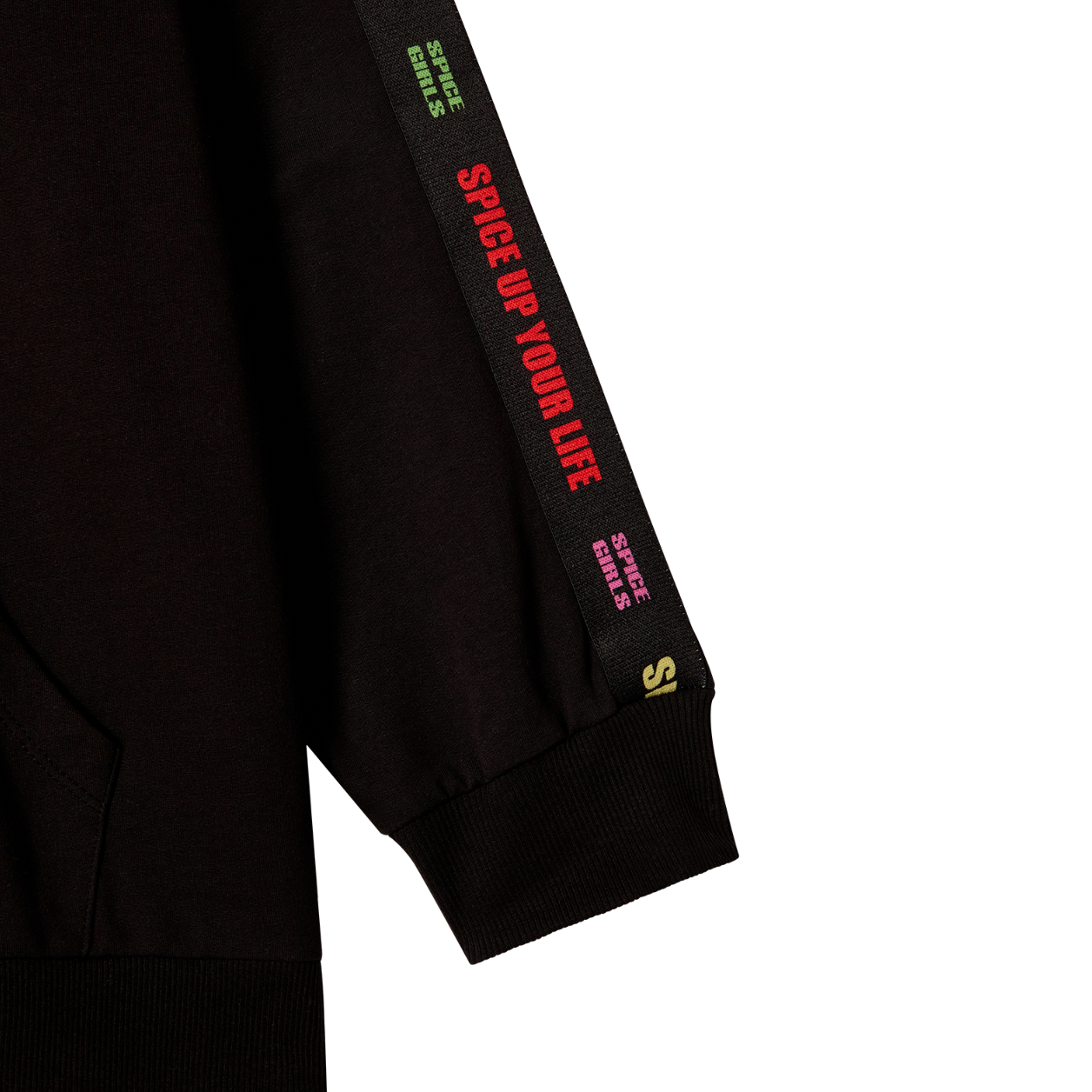 Hoodie sleeve detail