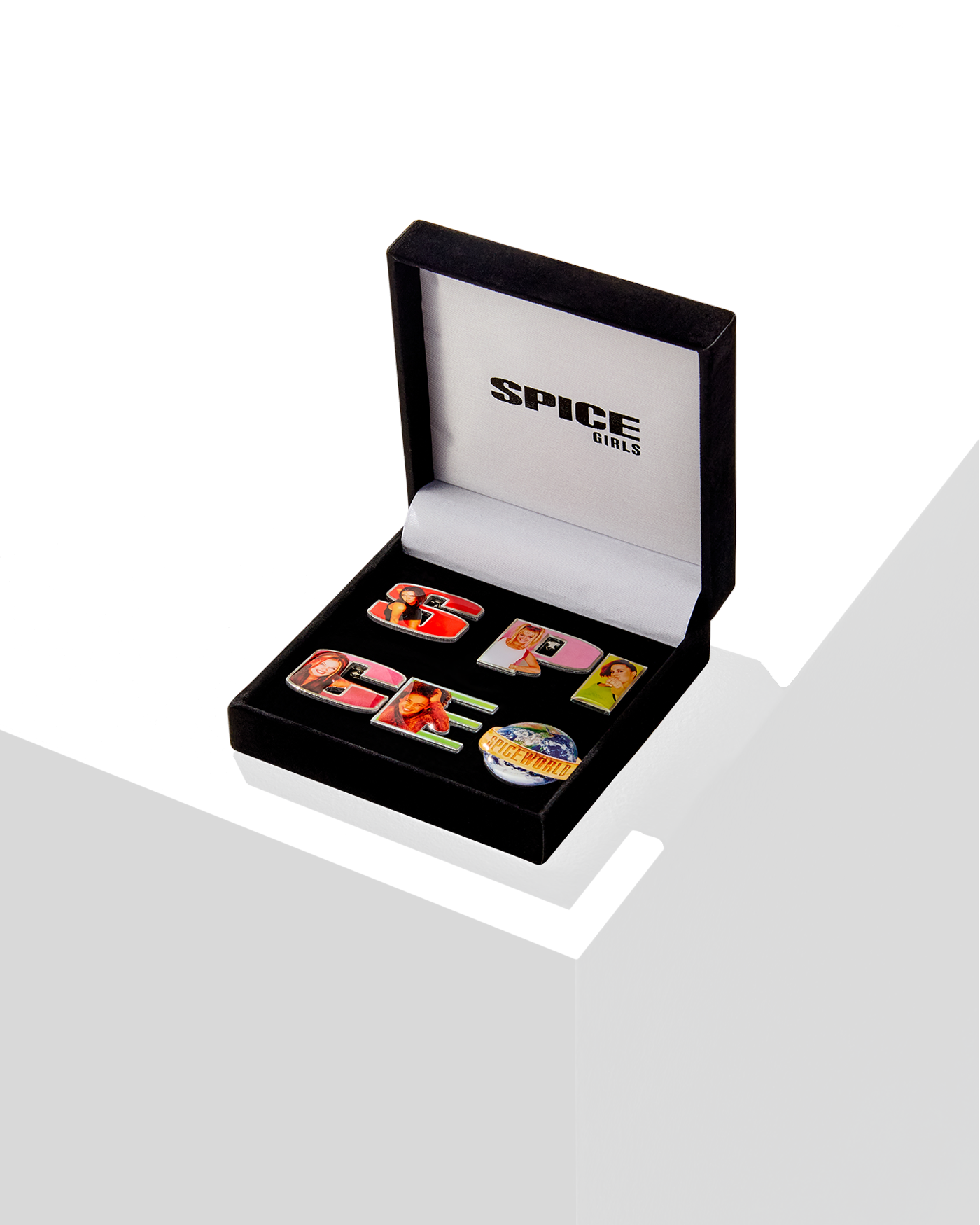 Spice Girls Pin Badge Set