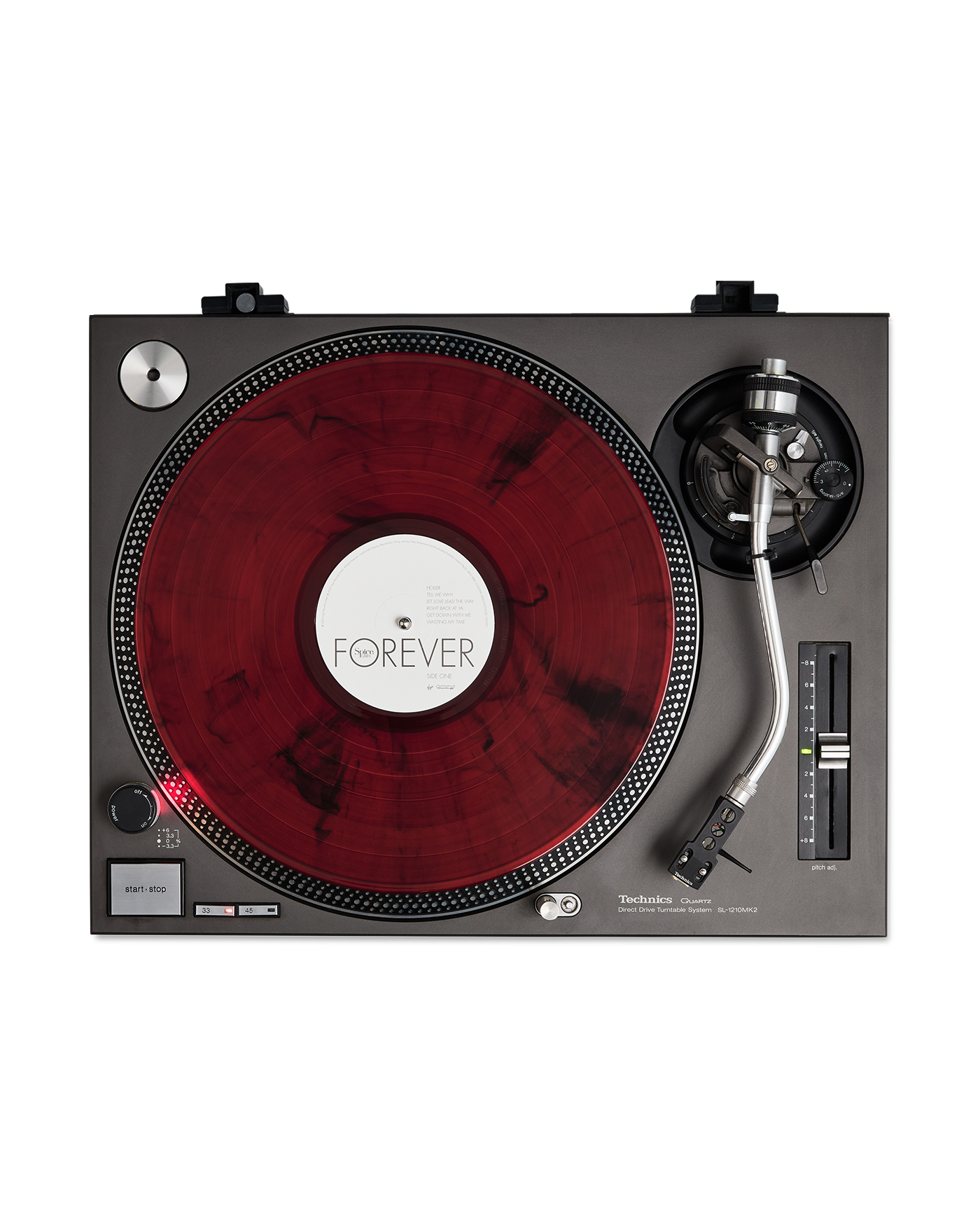 Forever25: Red & Black Marble Vinyl2