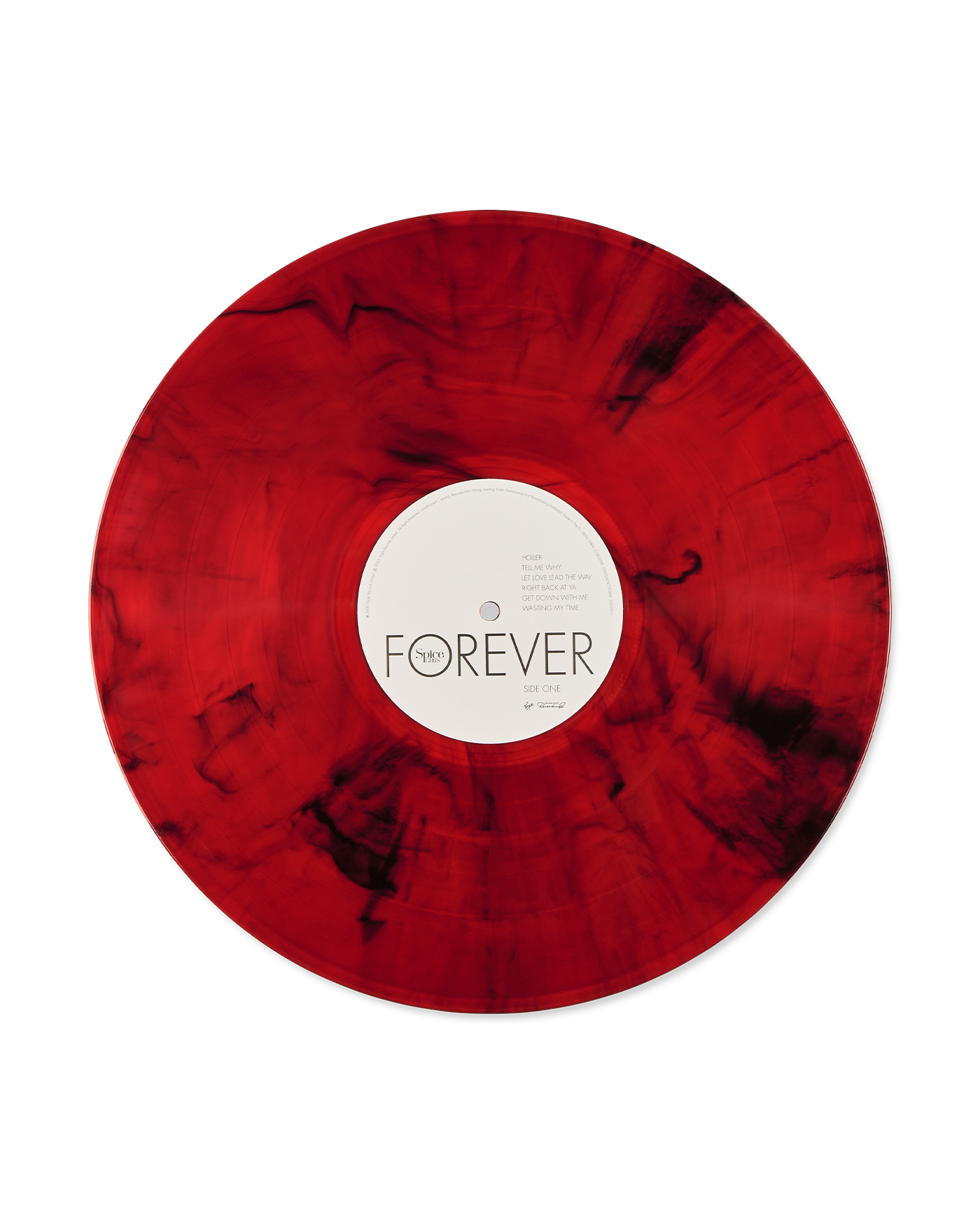 Forever25: Red & Black Marble Vinyl 5