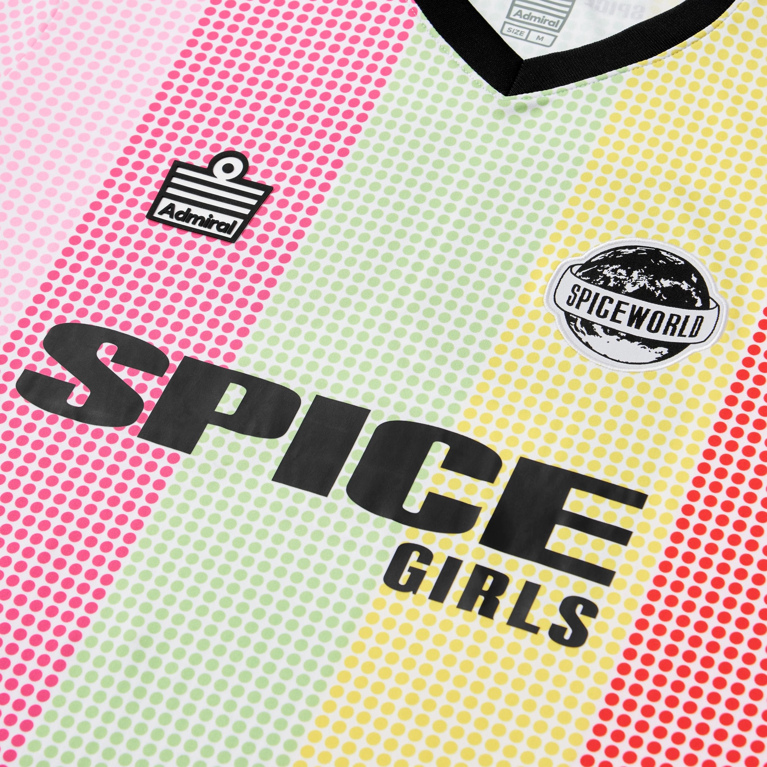 Admiral x Spice Girls Football Jersey Front Detail