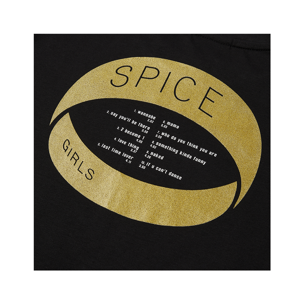 Spice Girls Signature Long Sleeve – Black Front Details