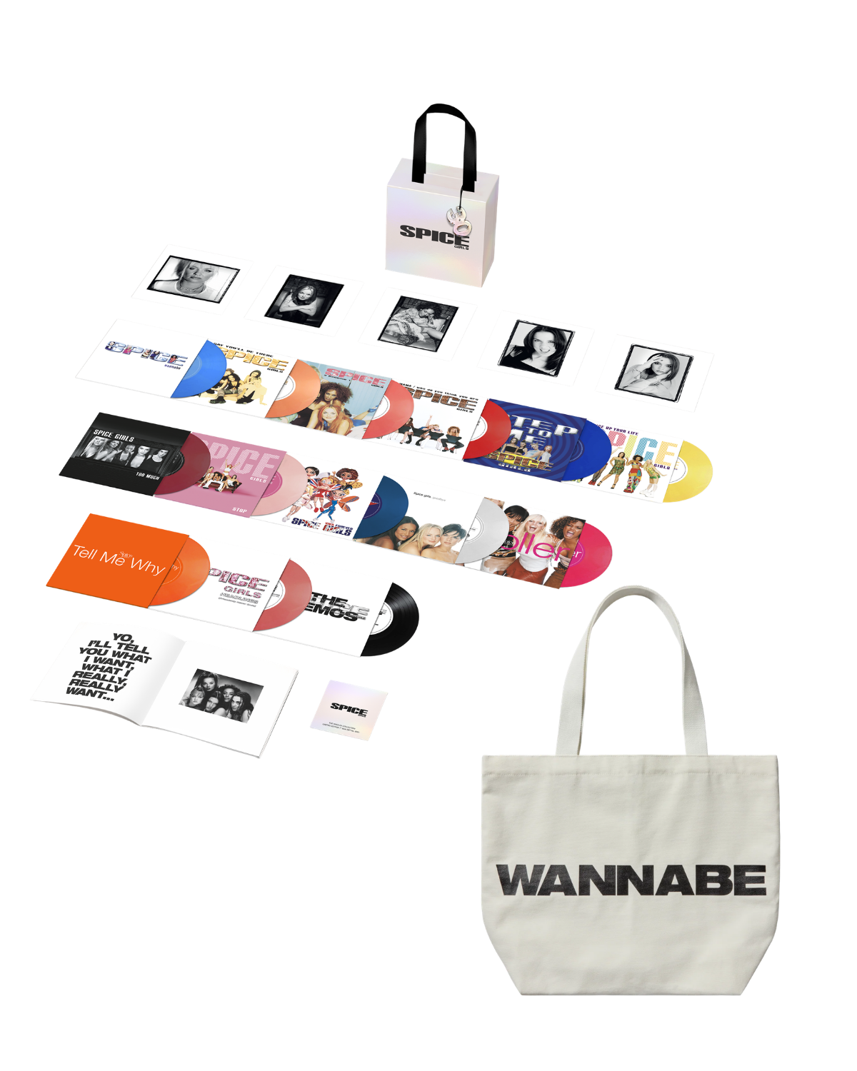 The Singles Collection 7" Colour Vinyl Box Set + Tote