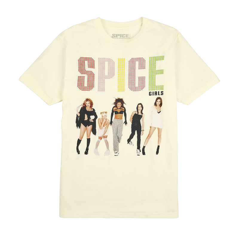 Spice Girl Beige Oversize T Shirt