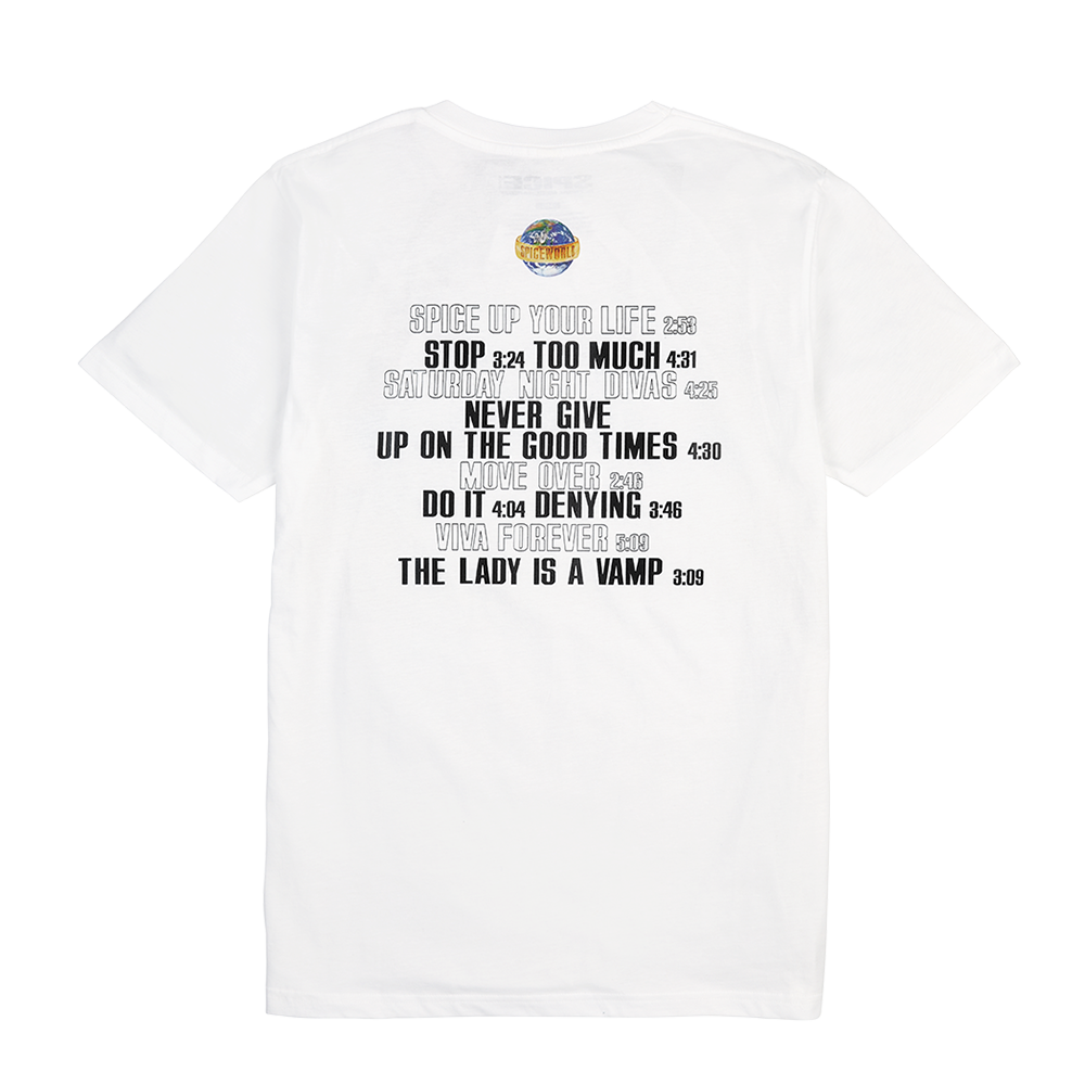 Spiceworld Album T-Shirt Back 