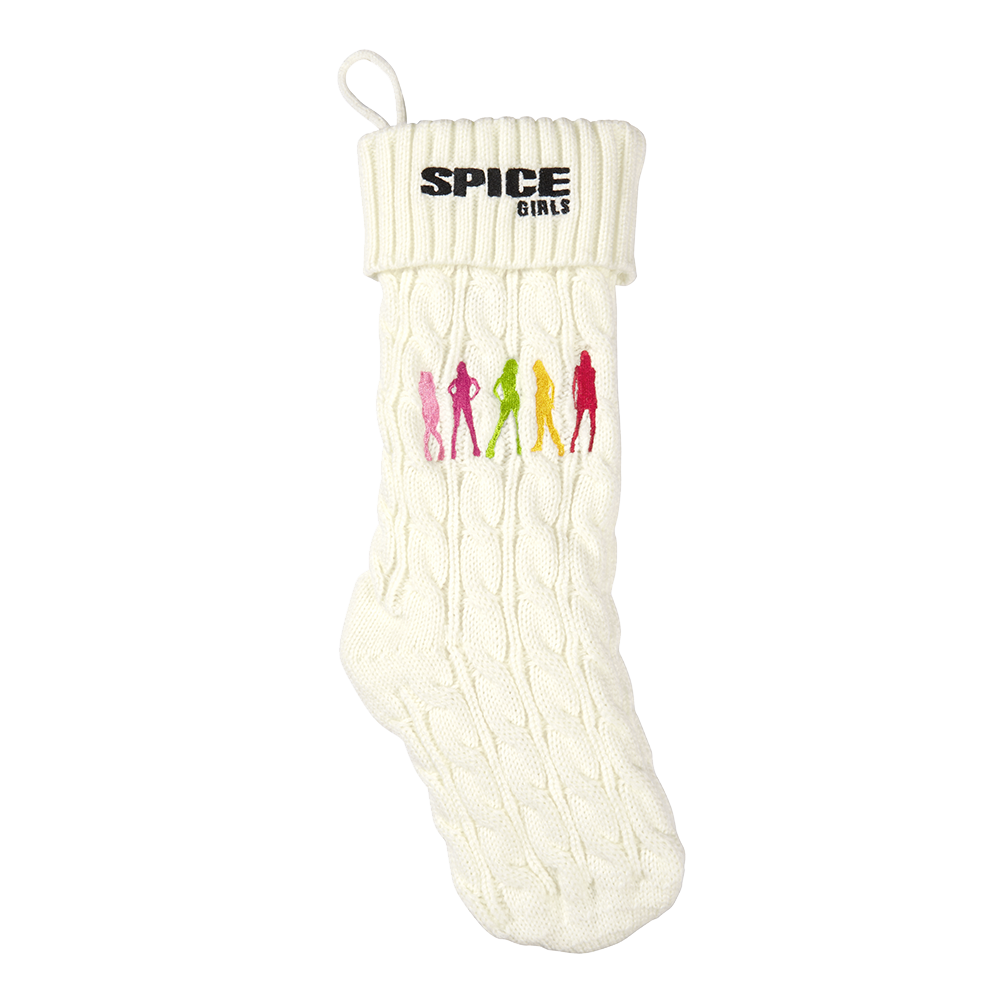 Spice Girls Holiday Stocking Front