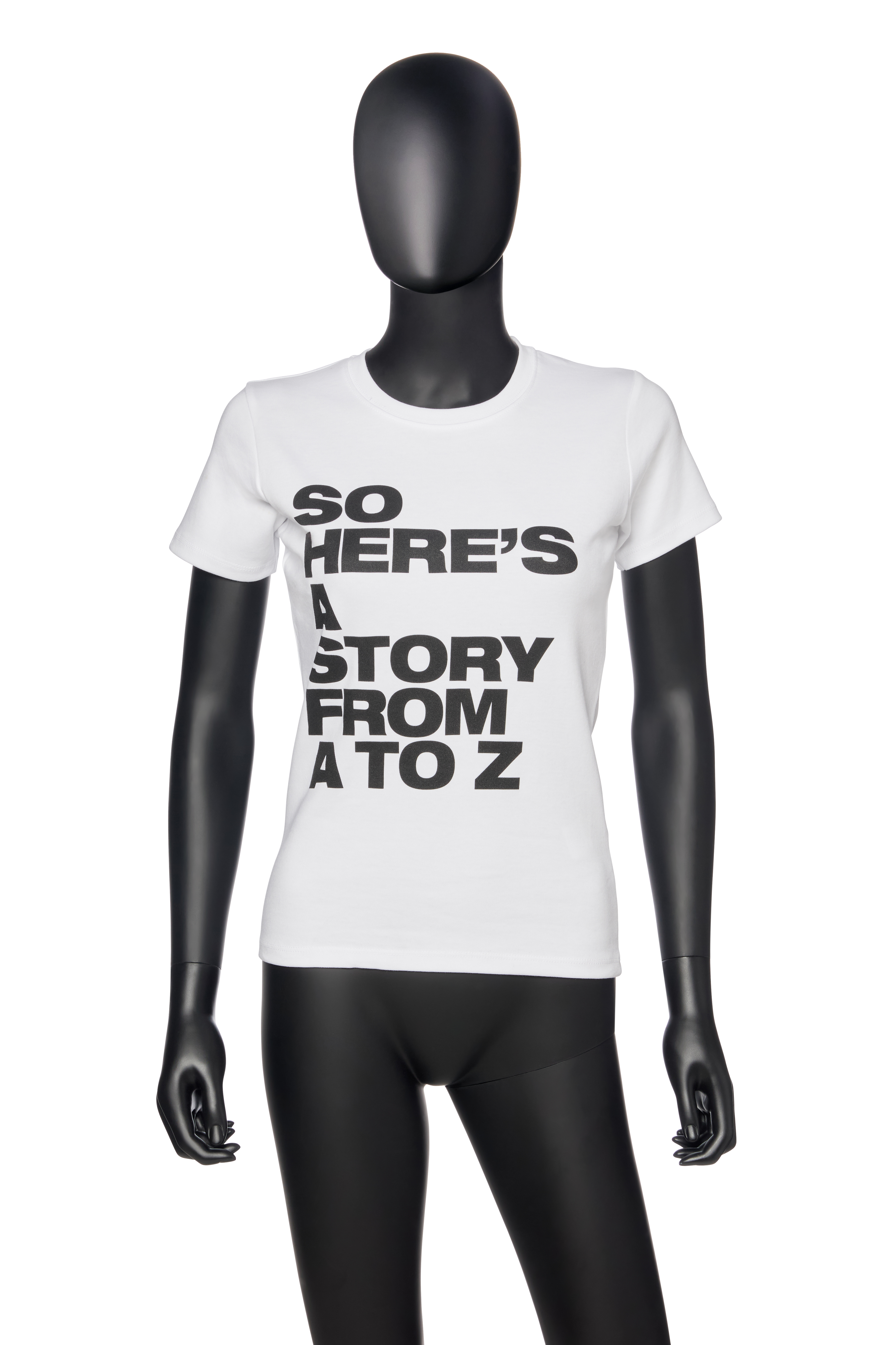 A to Z Fitted T-Shirt Mannequin