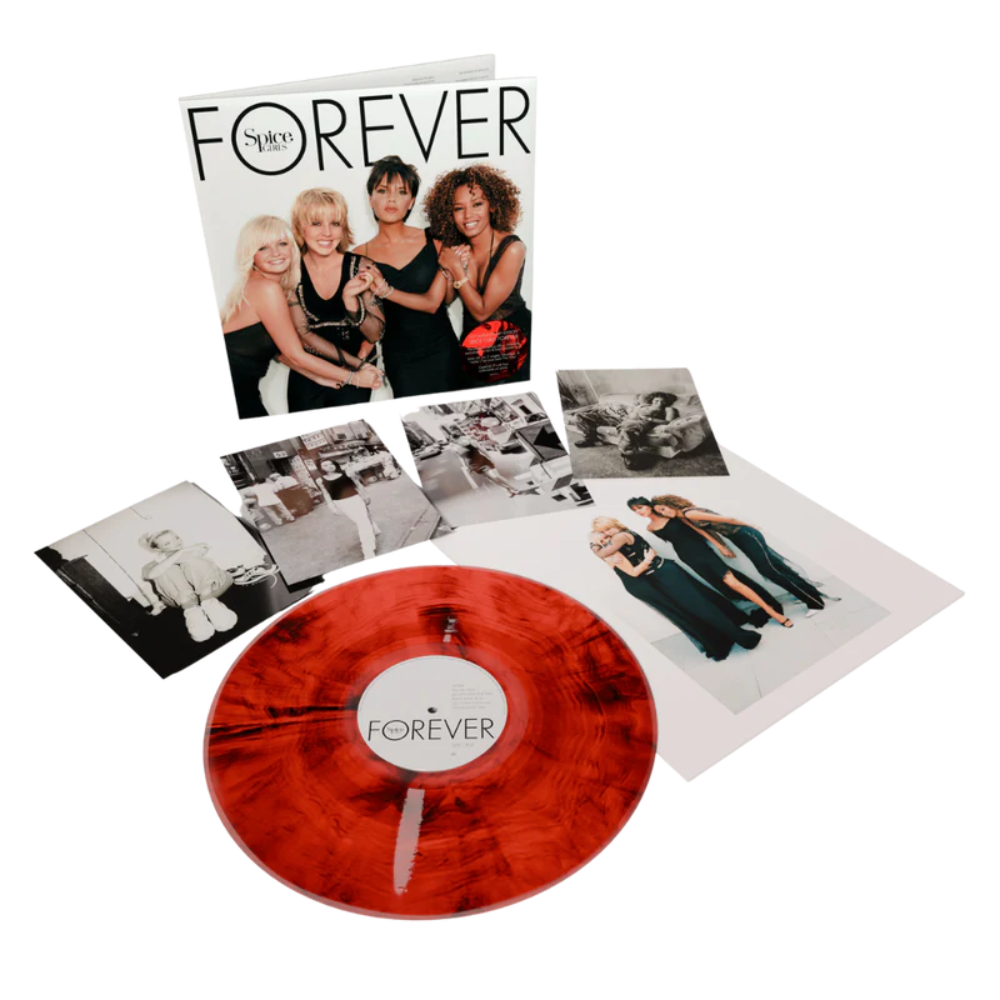 Forever25: Red & Black Marble Vinyl