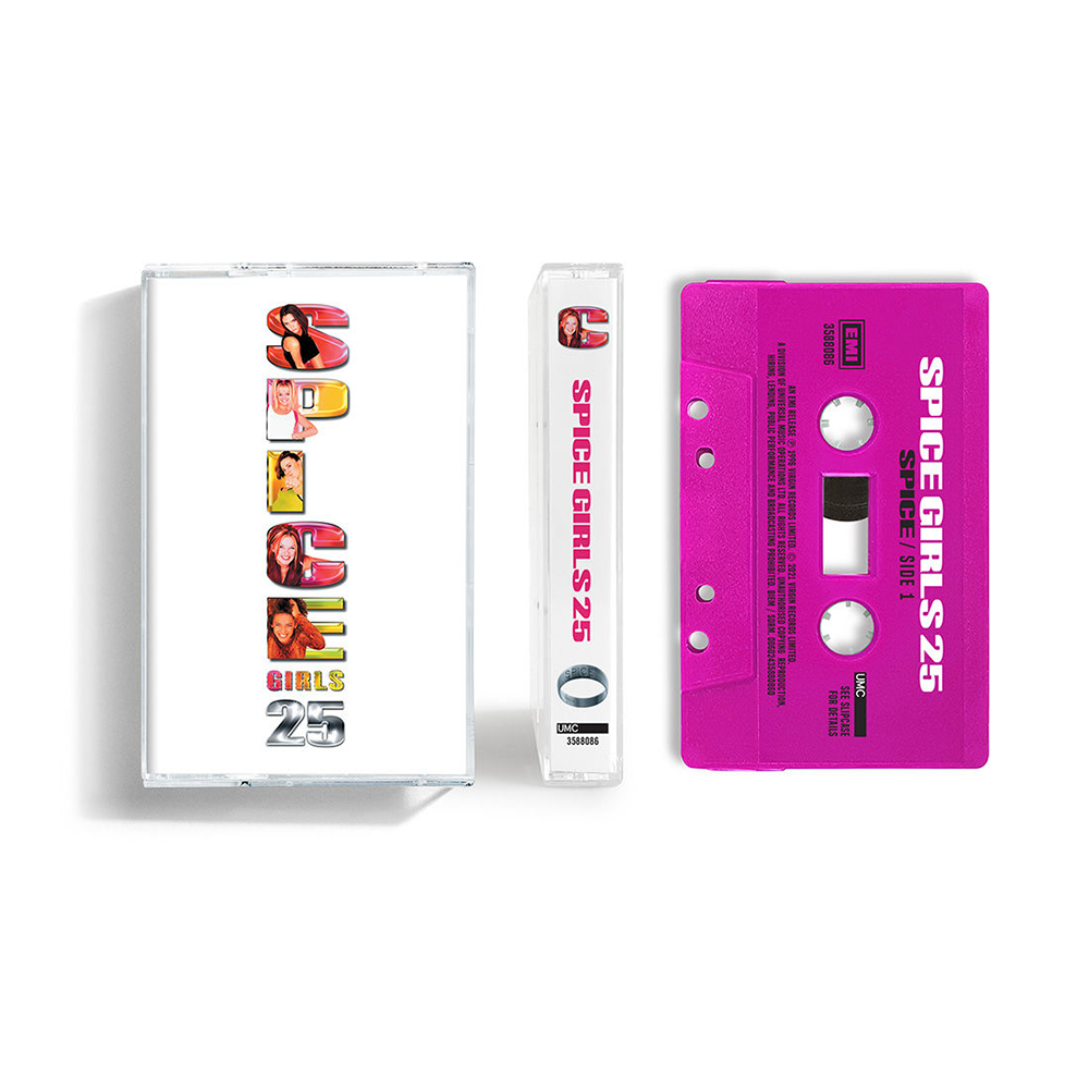 SPICE 25TH ANNIVERSARY (‘GINGER’ ROSE COLORED CASSETTE) Spice Girls
