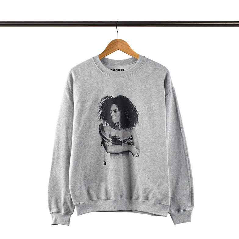 Round Neck Long Sleeve SPICE GIRL Graphic Sweatshirt