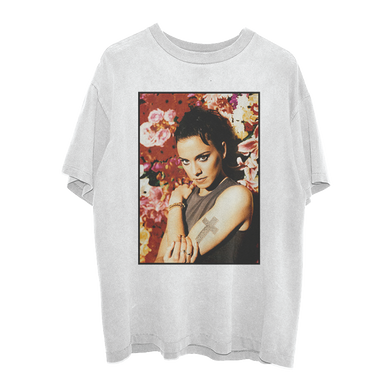 Melanie C Floral Photo T-shirt