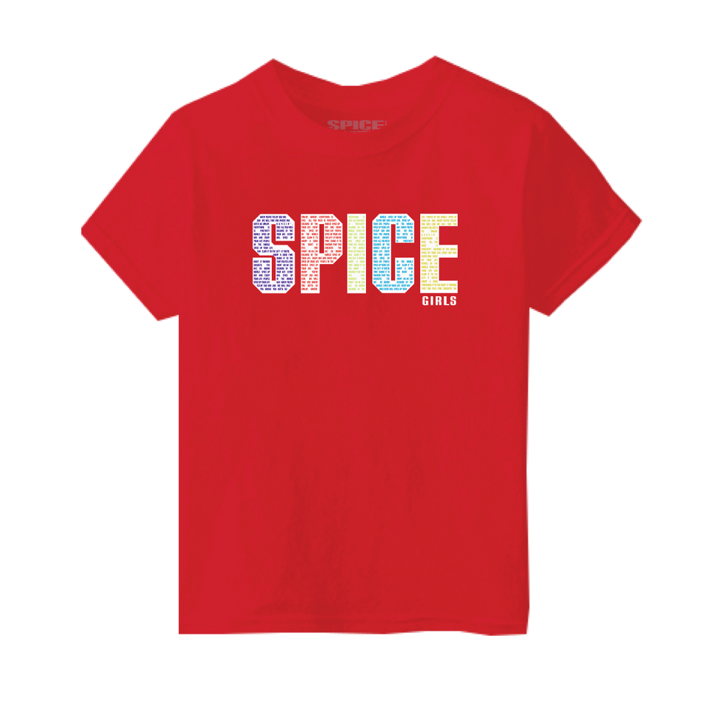 Spice Up Your Life Red Kids T-Shirt